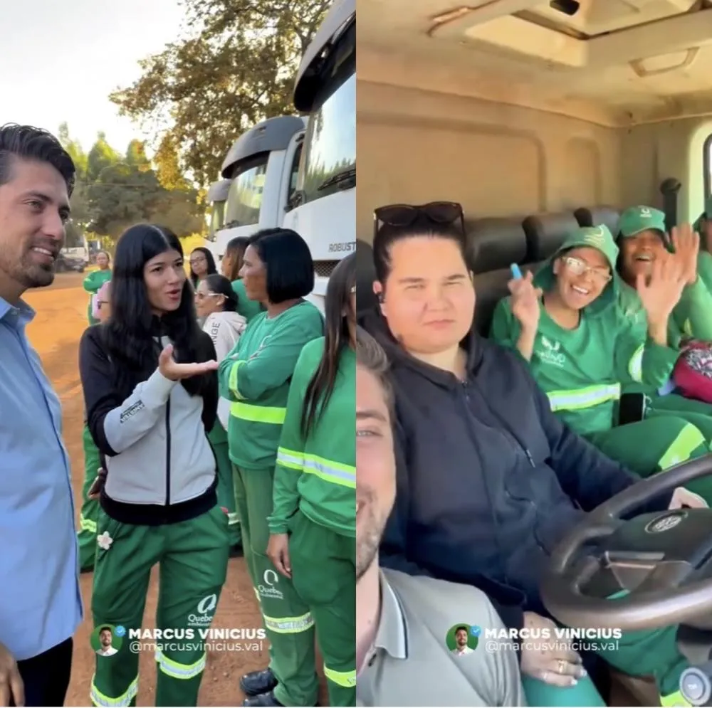 Valparaíso implanta primeira equipe 100% feminina na coleta de lixo da região