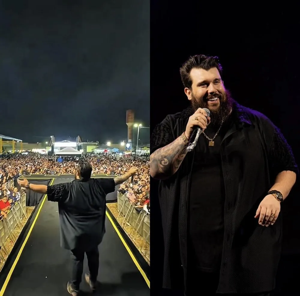 Panda encerra Valparaíso Rodeio Show como atração principal e leva multidão à arena